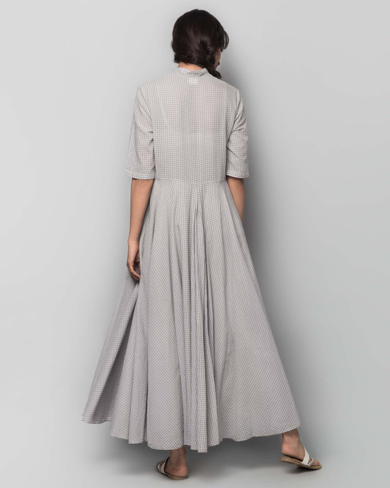 Akura Maxi Check Dress