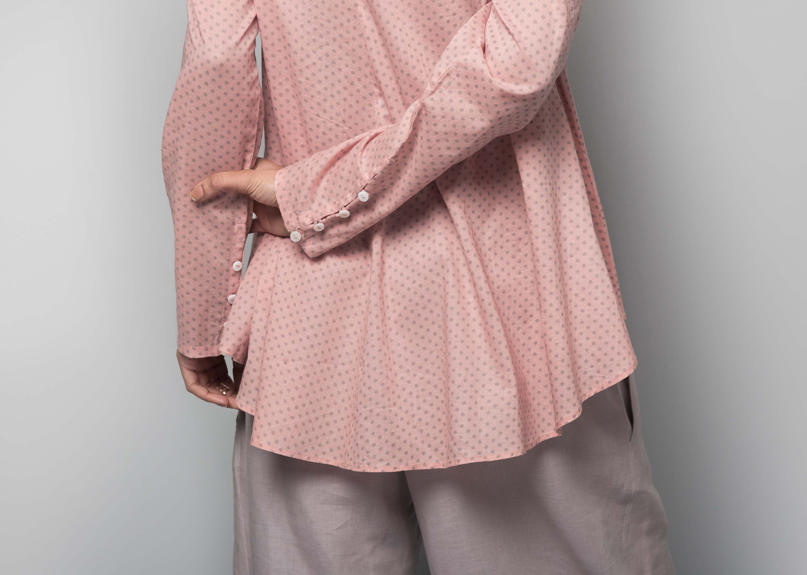 Last Minute Dotted Picnic Top