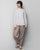 Mandarin Collar Stripe Top