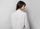 Mandarin Collar Stripe Top