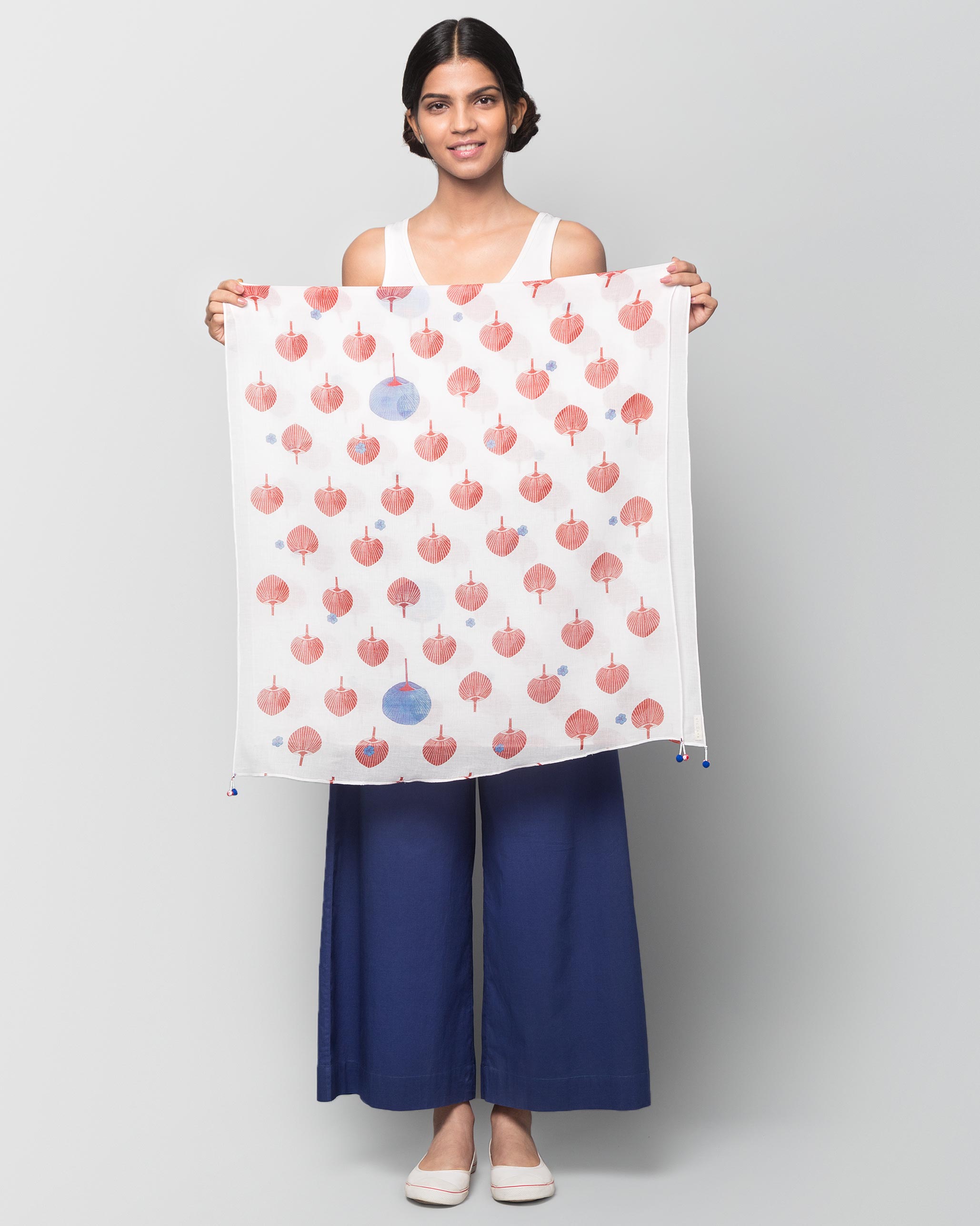 Karui Kaze Scarf - Red