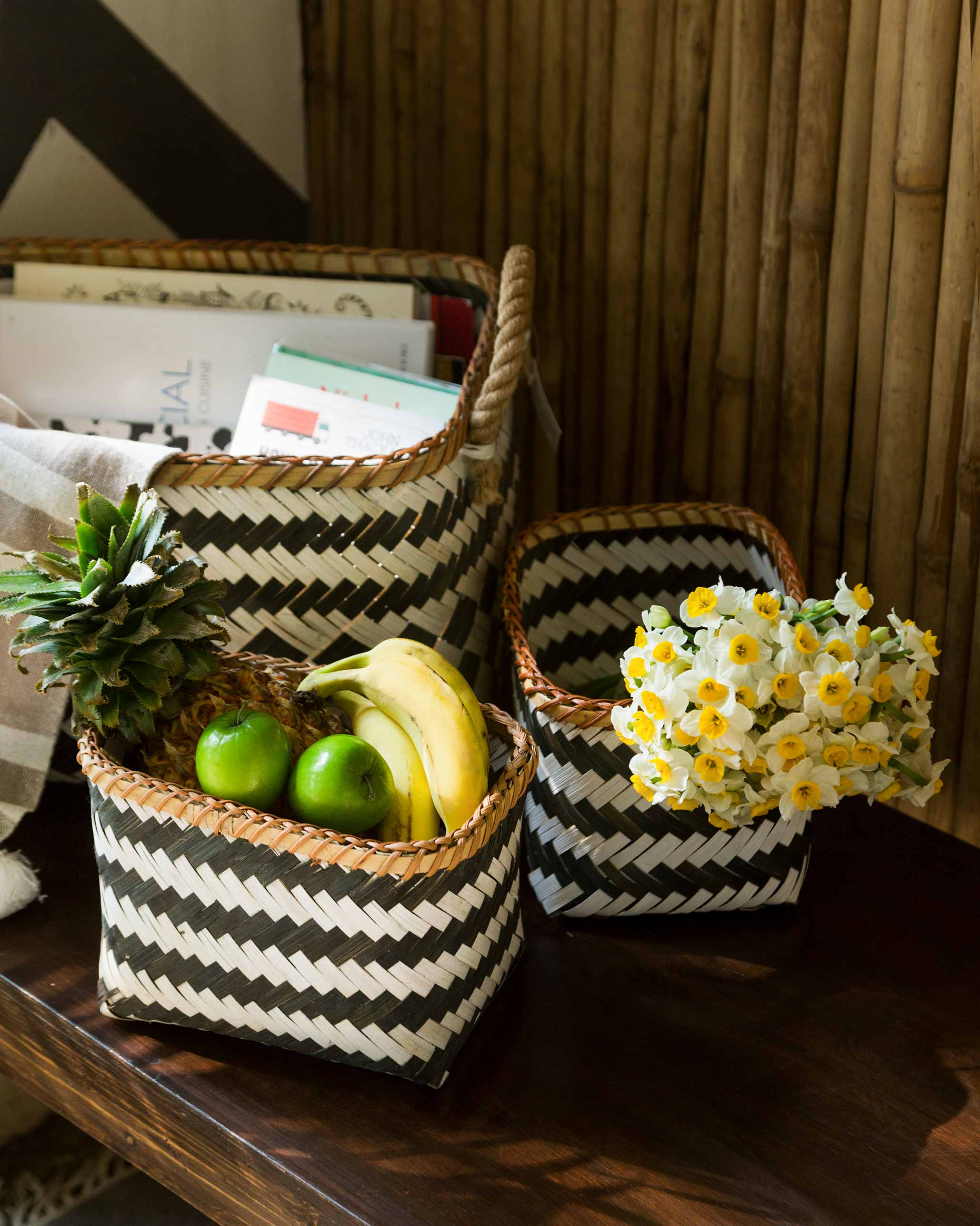 Ceylon Bamboo Basket (Set of 3)