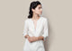 Embroidered Kurta - Ivory