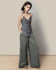 Linen Trousers - Charcoal