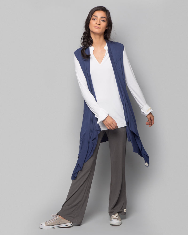 Dorimo Sleeveless Overlay - Indigo