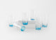 Casablanca Glass (Set of 6) - Turquoise