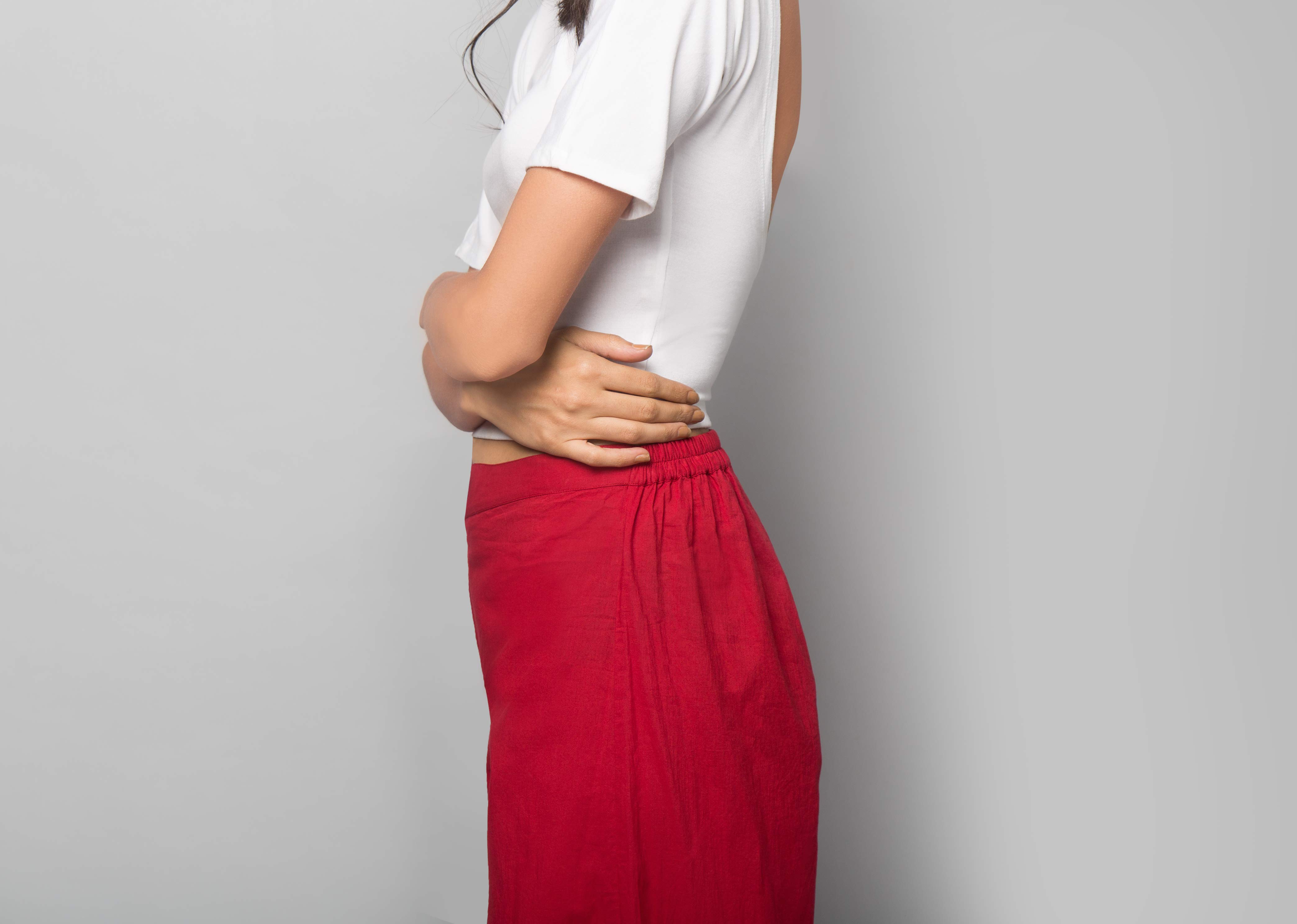Cotton Trousers - Red