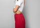 Cotton Trousers - Red