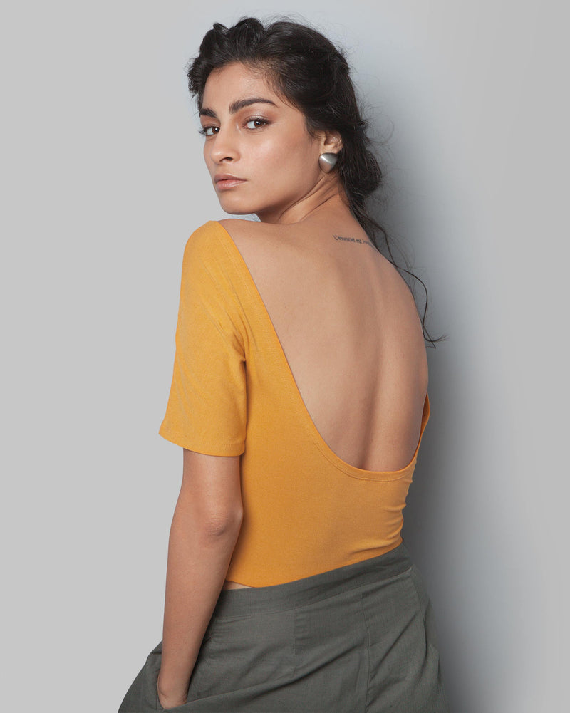 Ballerina Crop Top - Tangerine