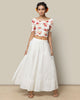 Panelled Skirt - Ivory