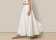 Panelled Skirt - Ivory