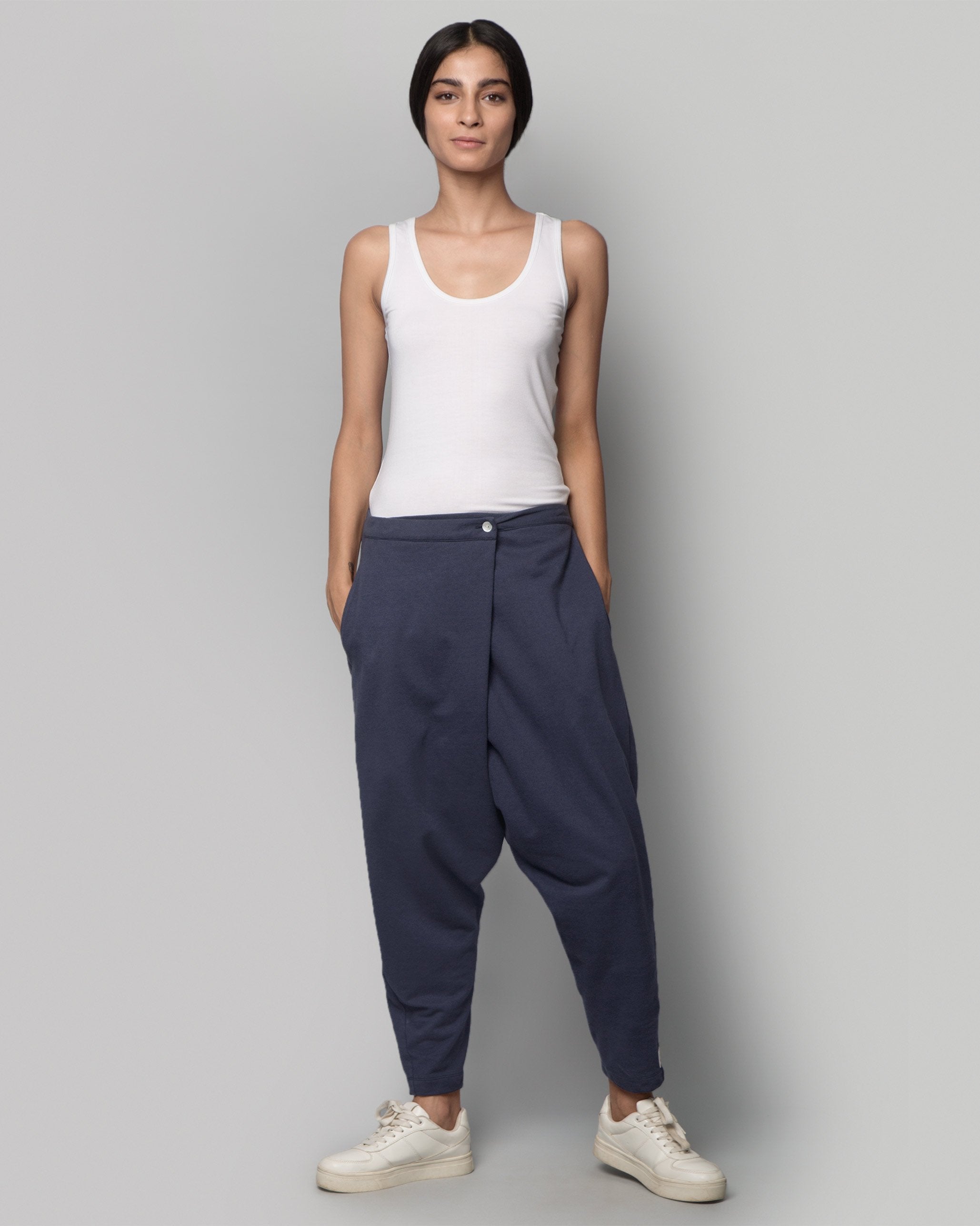 Jinan Slouchy Pants - Indigo