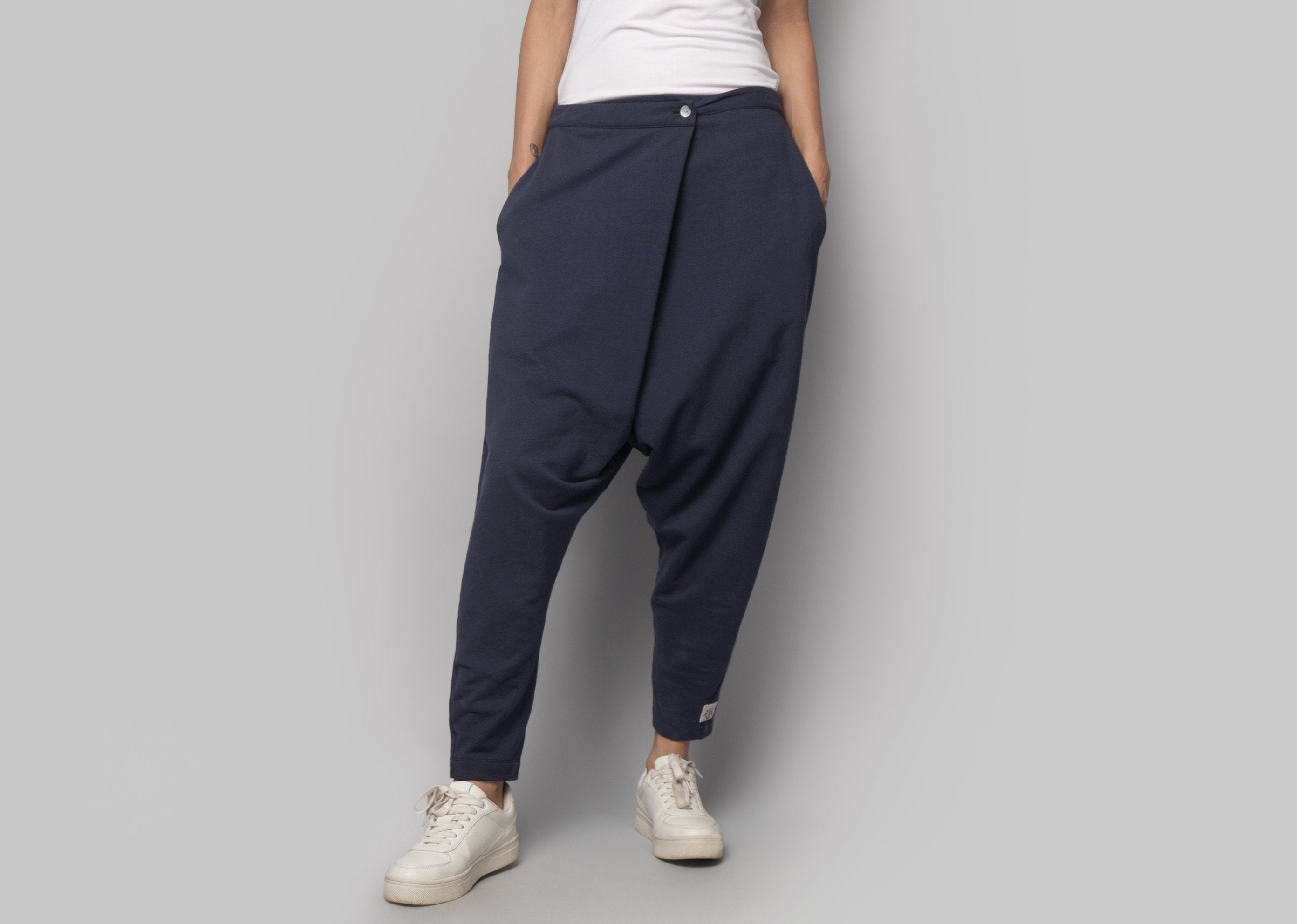 Jinan Slouchy Pants - Indigo
