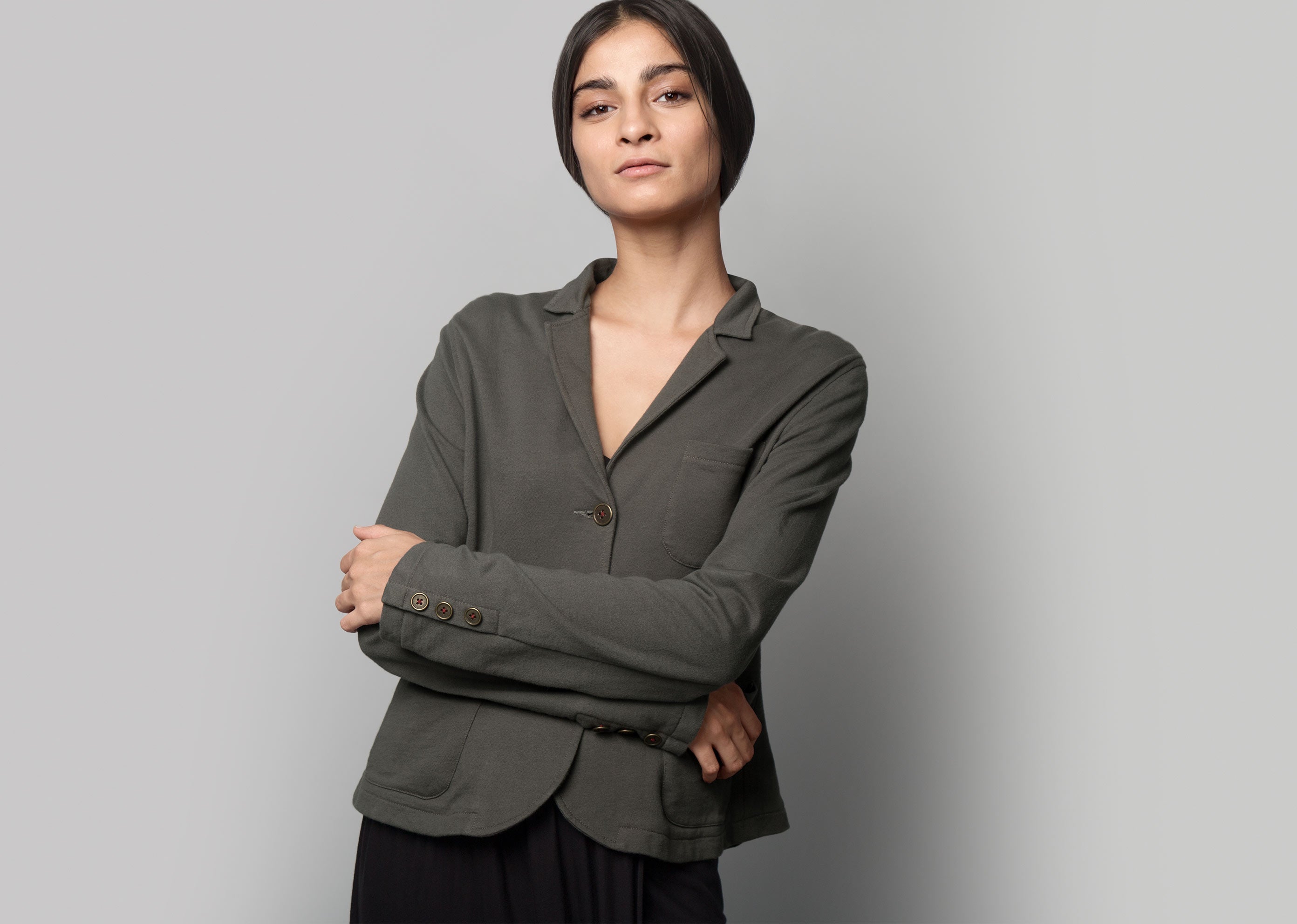 Dorimo Terry Blazer - Charcoal