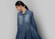 Demi Pleated Shirt Dress