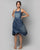 Abba Pleated Halter Dress