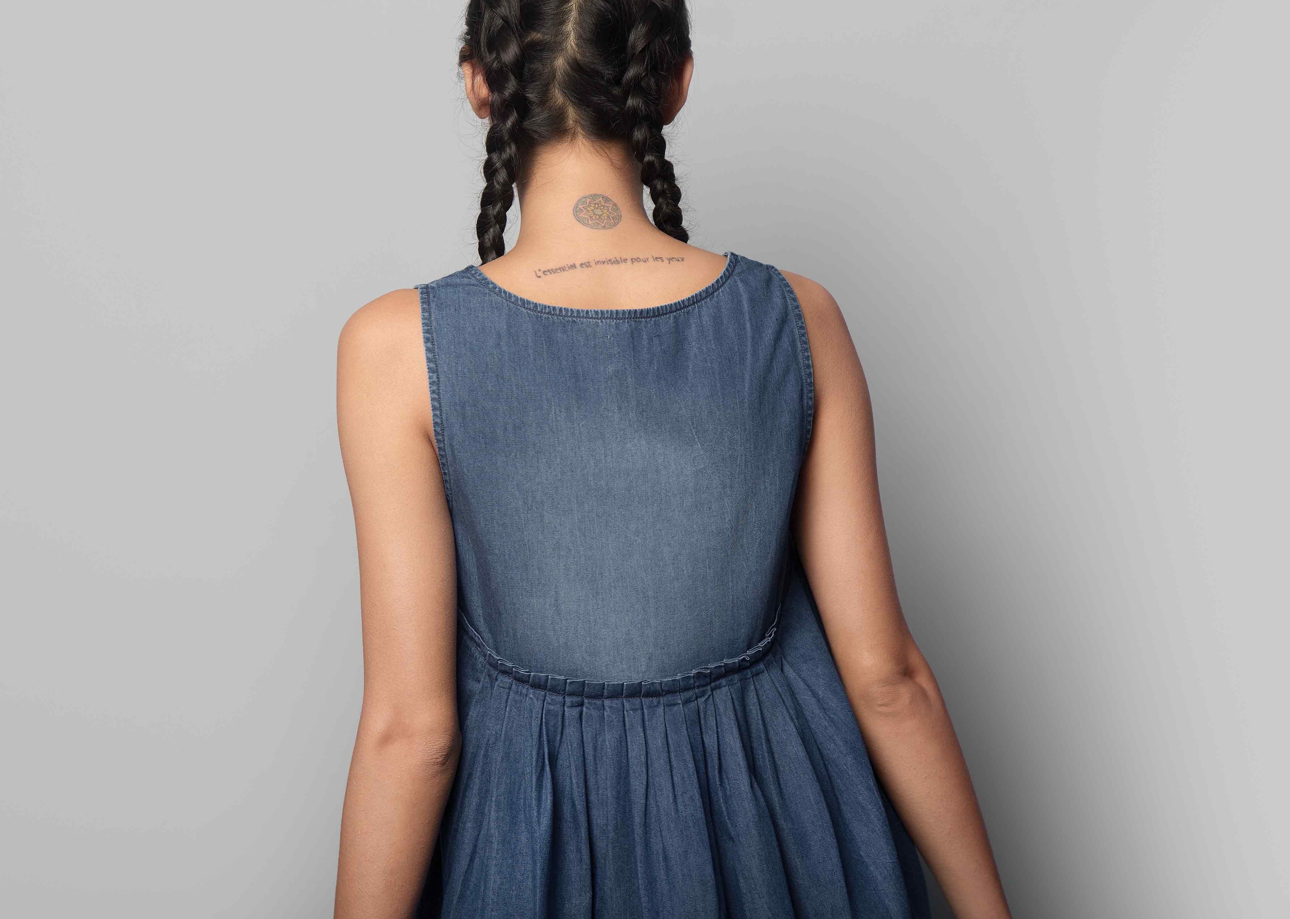 Diana Pleated-back Top