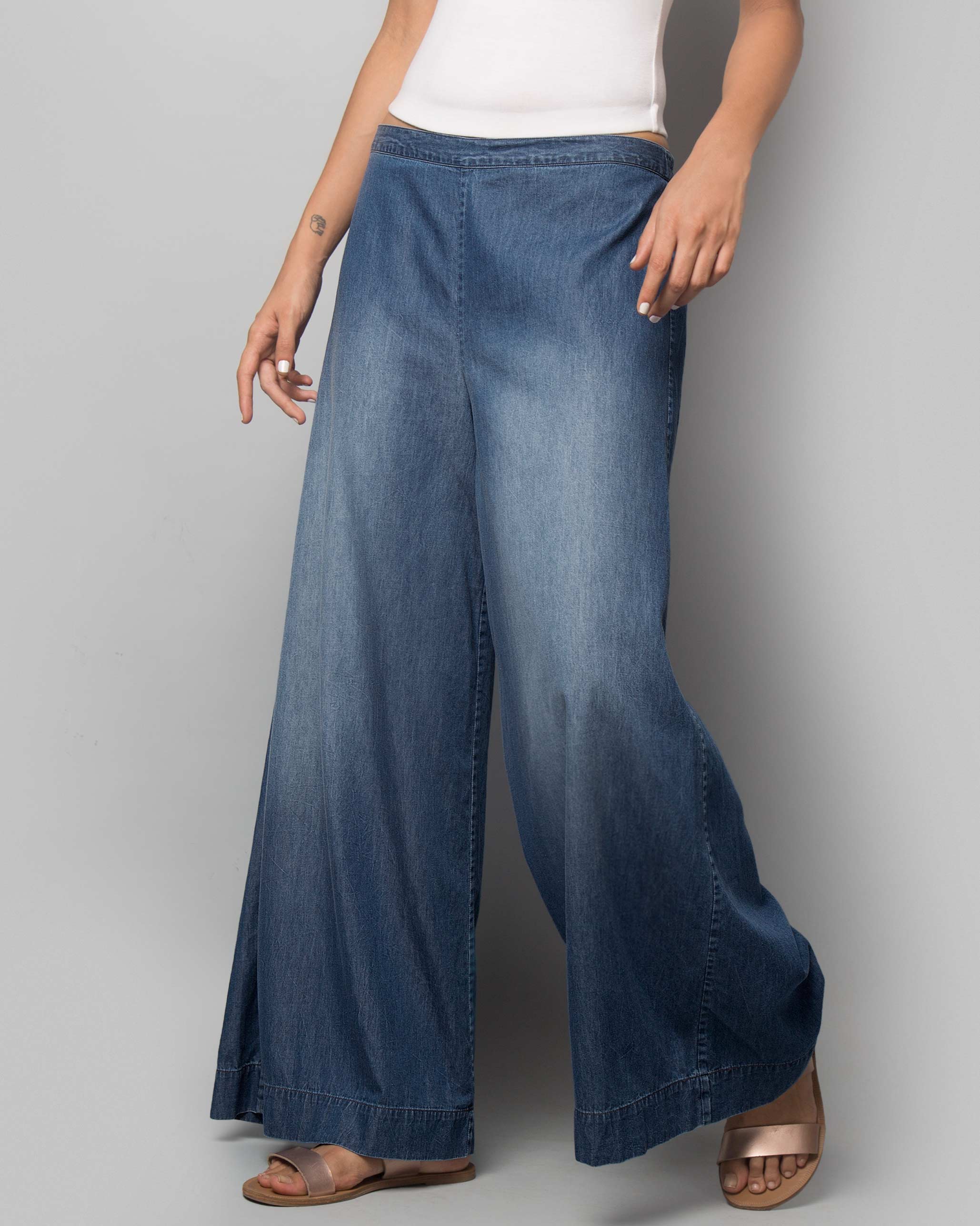 Elvis Flared Denim Pants