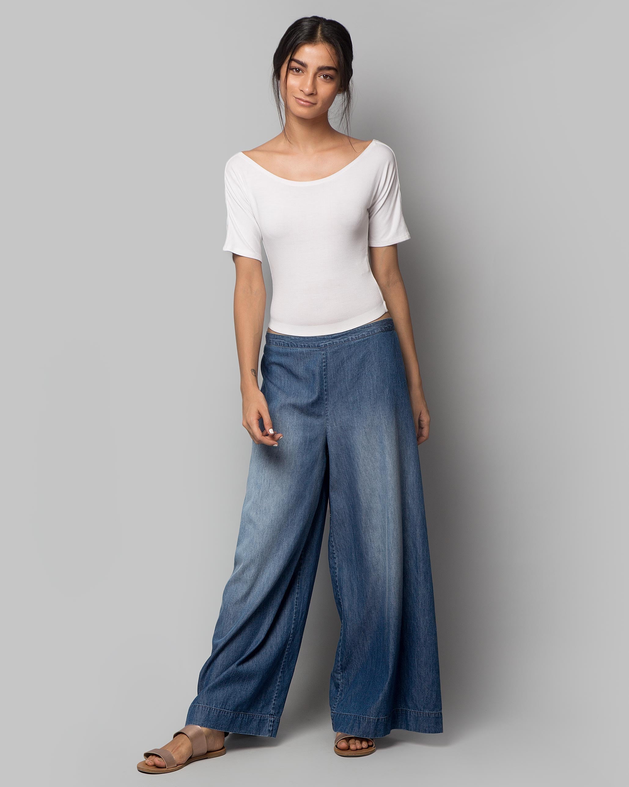 Elvis Flared Denim Pants