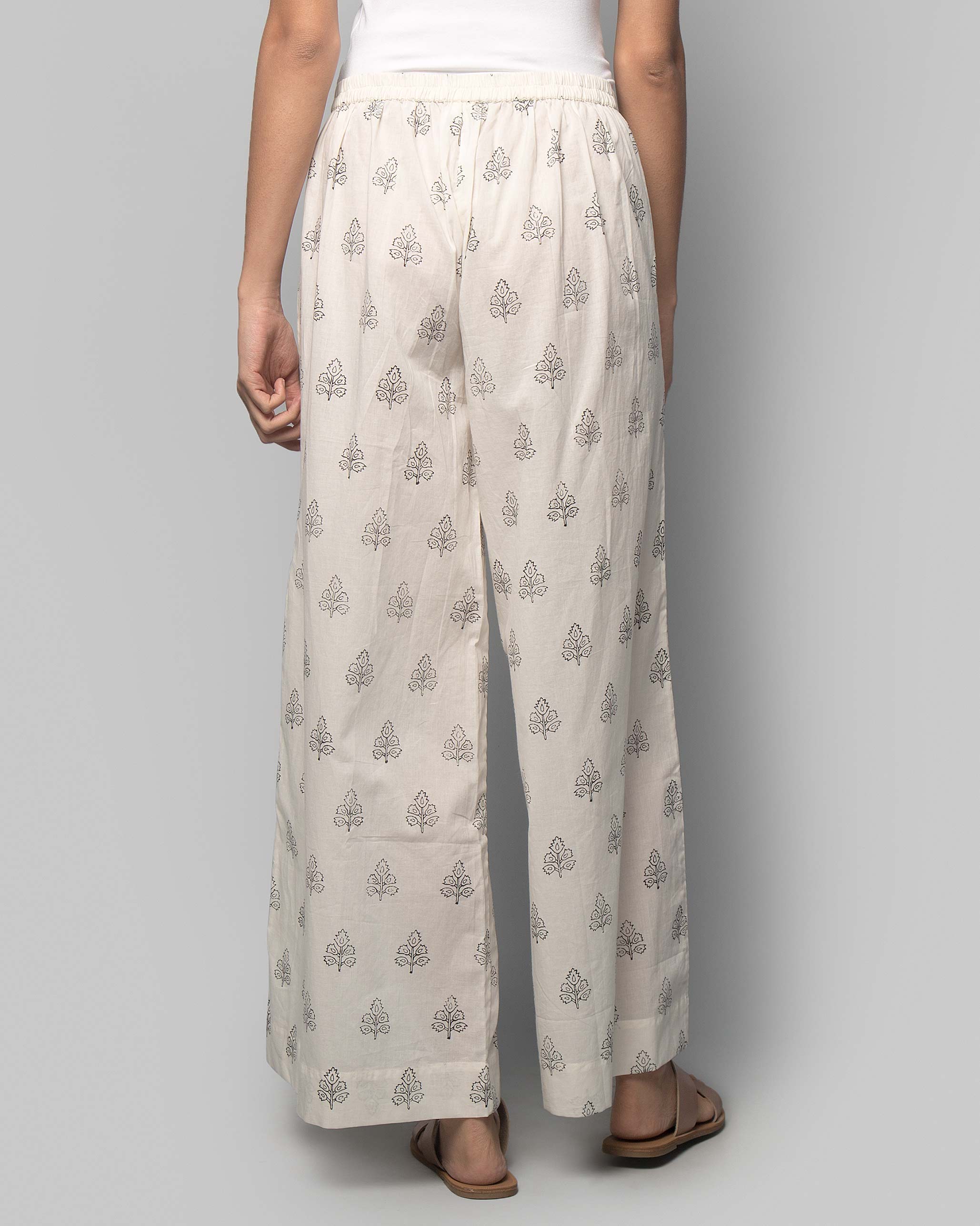 Ash Full-length Pyjama - Charcoal Boota