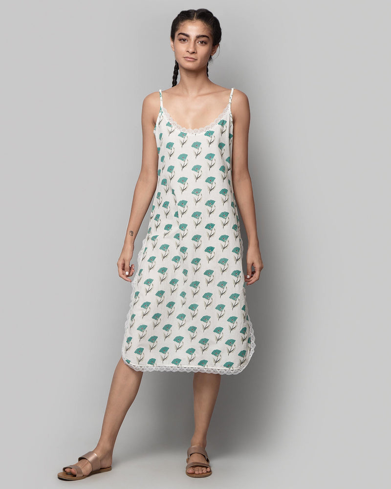 Flora Printed Slip