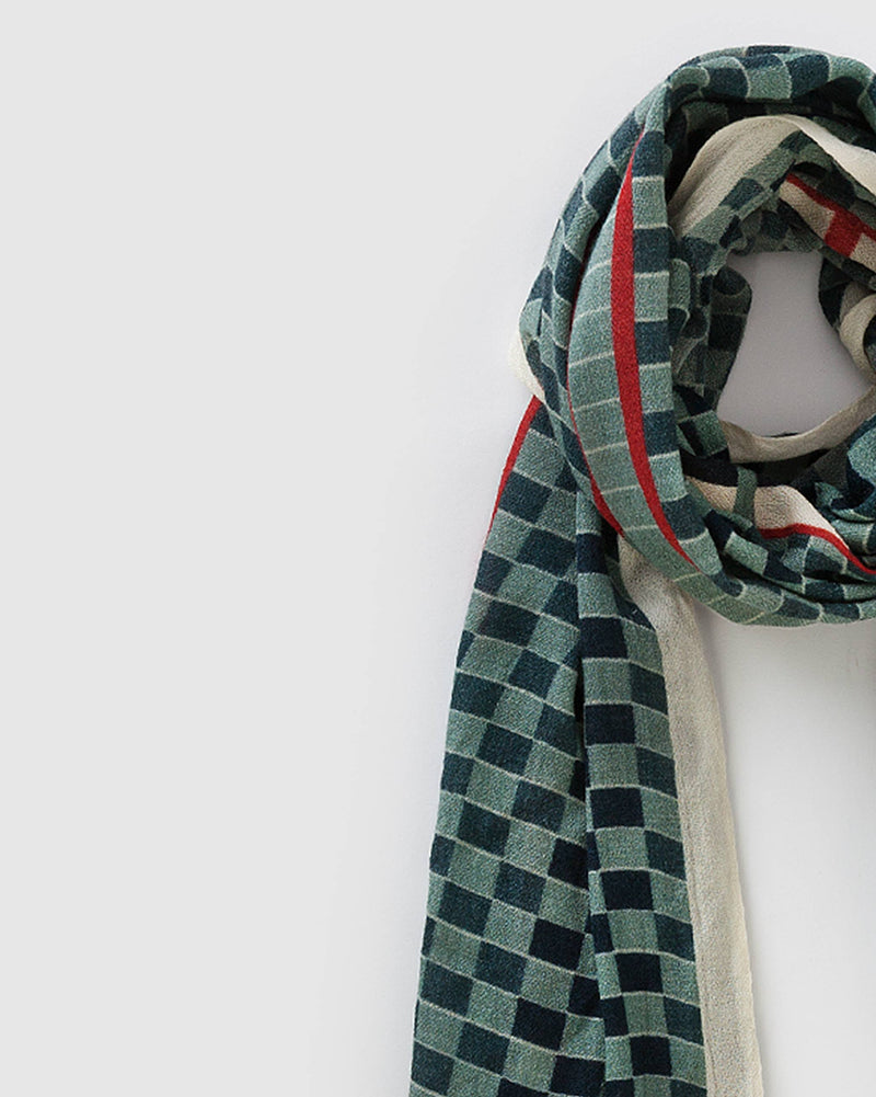 Kente Stripe Scarf