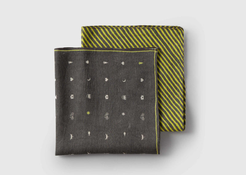 Grassroots Pocket Square (Set of 2)