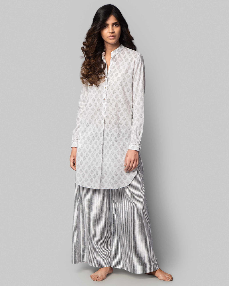 Nazare Basic Mid-Length Kurta