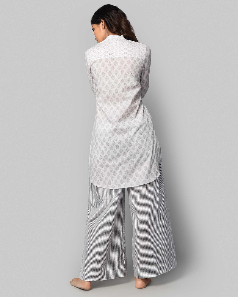 Nazare Basic Mid-Length Kurta