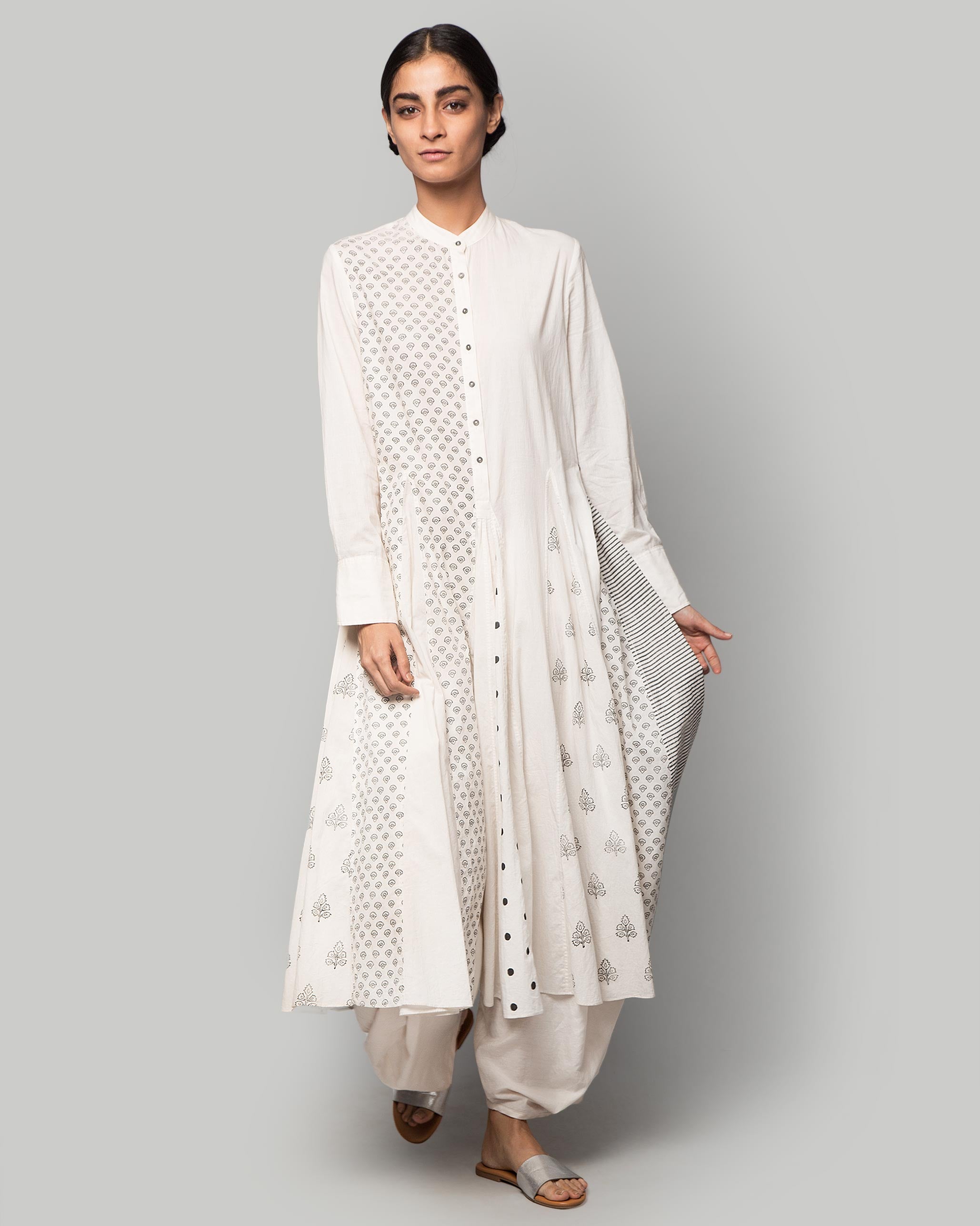 Dew Panelled Kurta