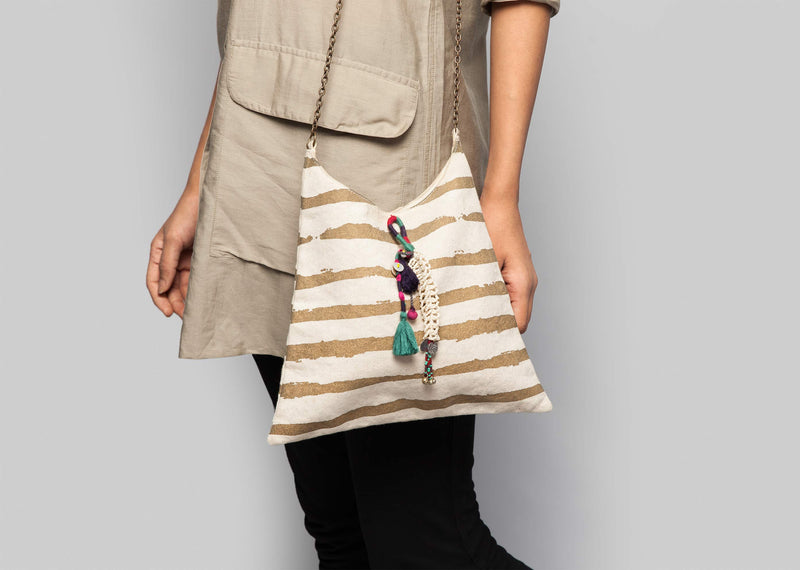 Muris Stripe Sling Bag
