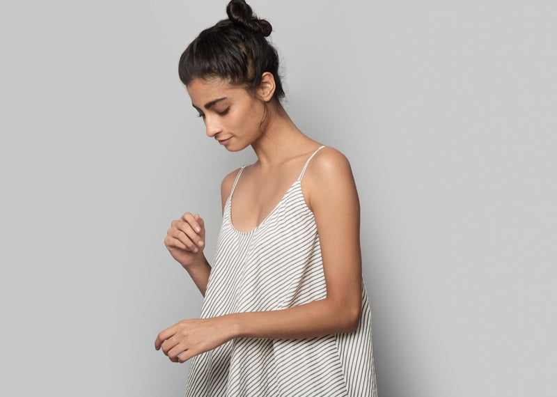 Lola Stripe Swing Dress
