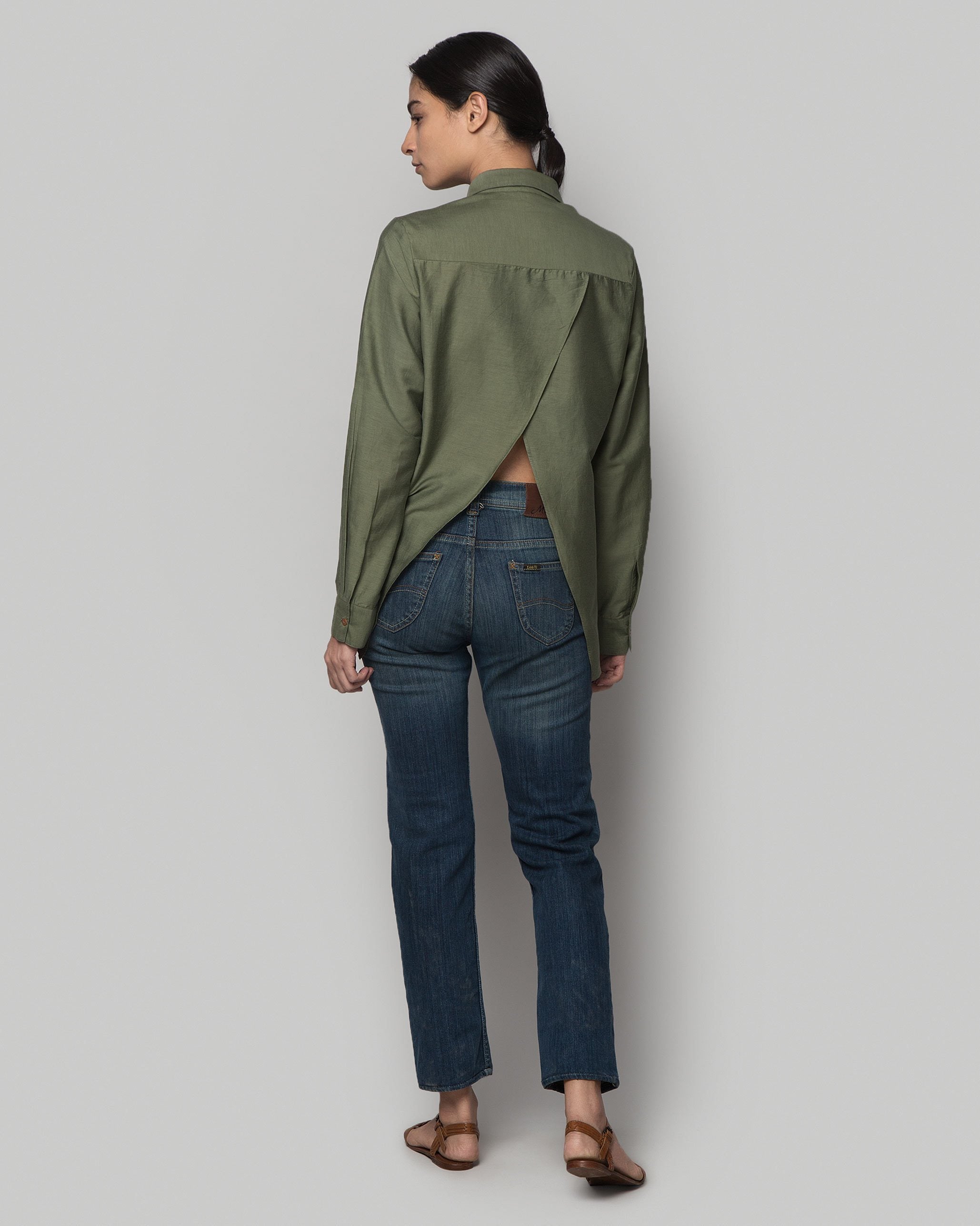 Madagascar Shirt - Olivine