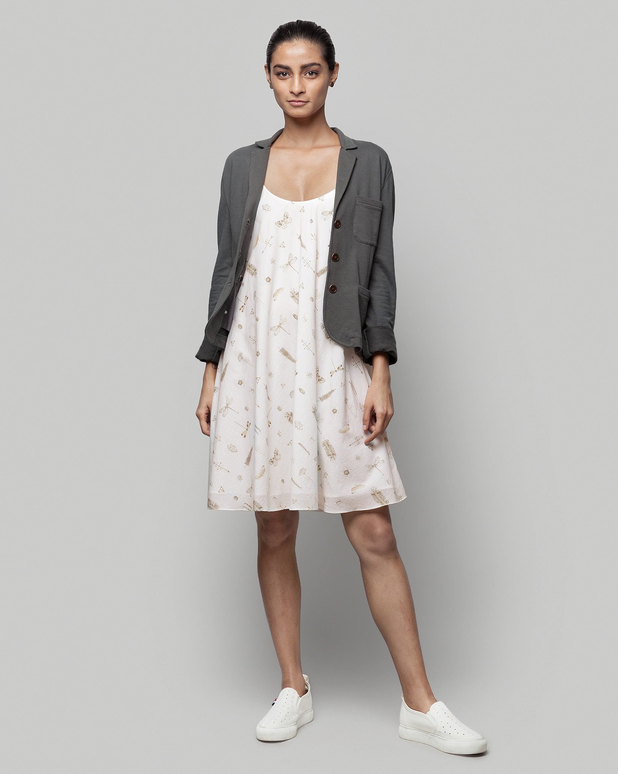 Lola Bug Print Swing Dress