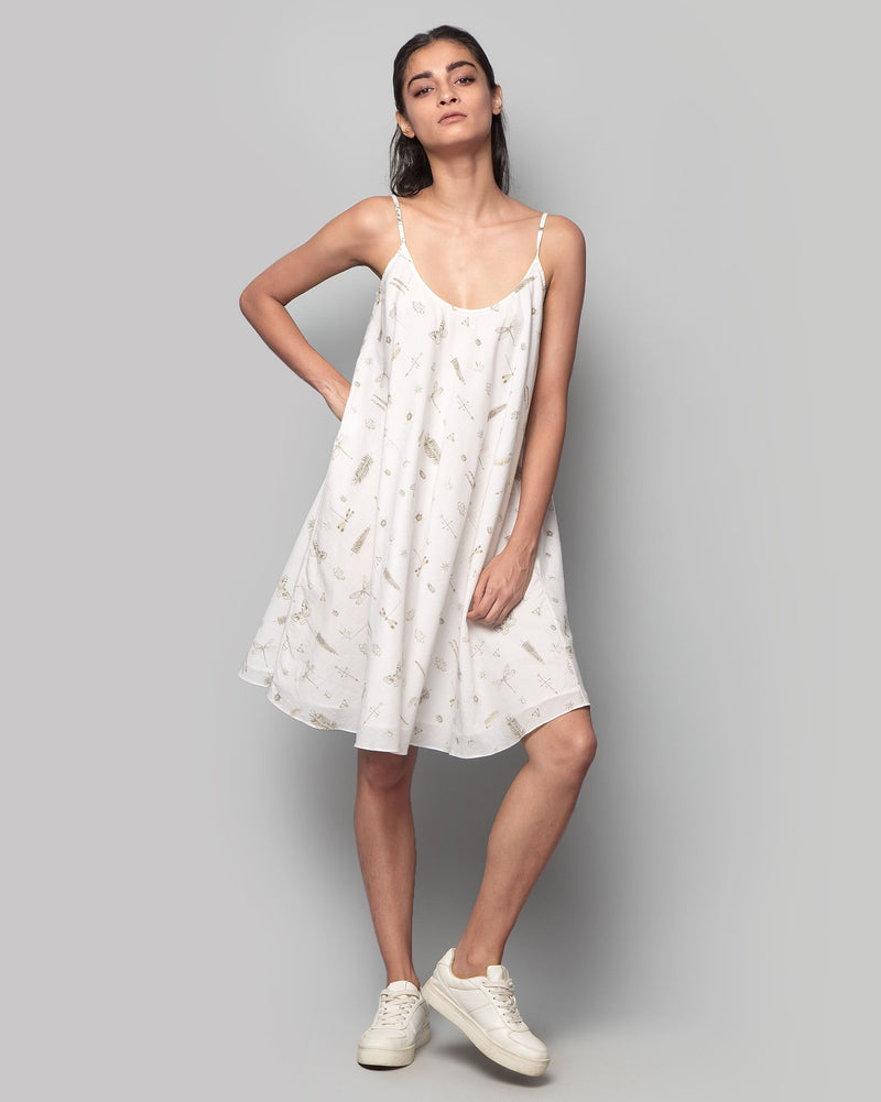 Lola Bug Print Swing Dress