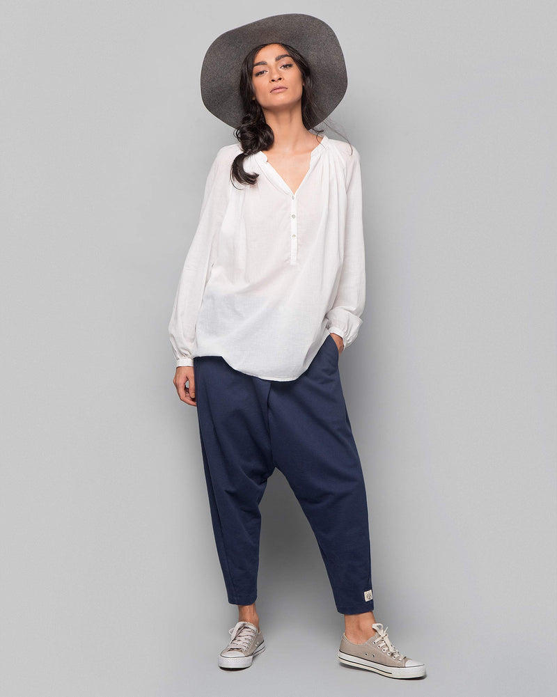 Jinan Slouchy Pants - Indigo