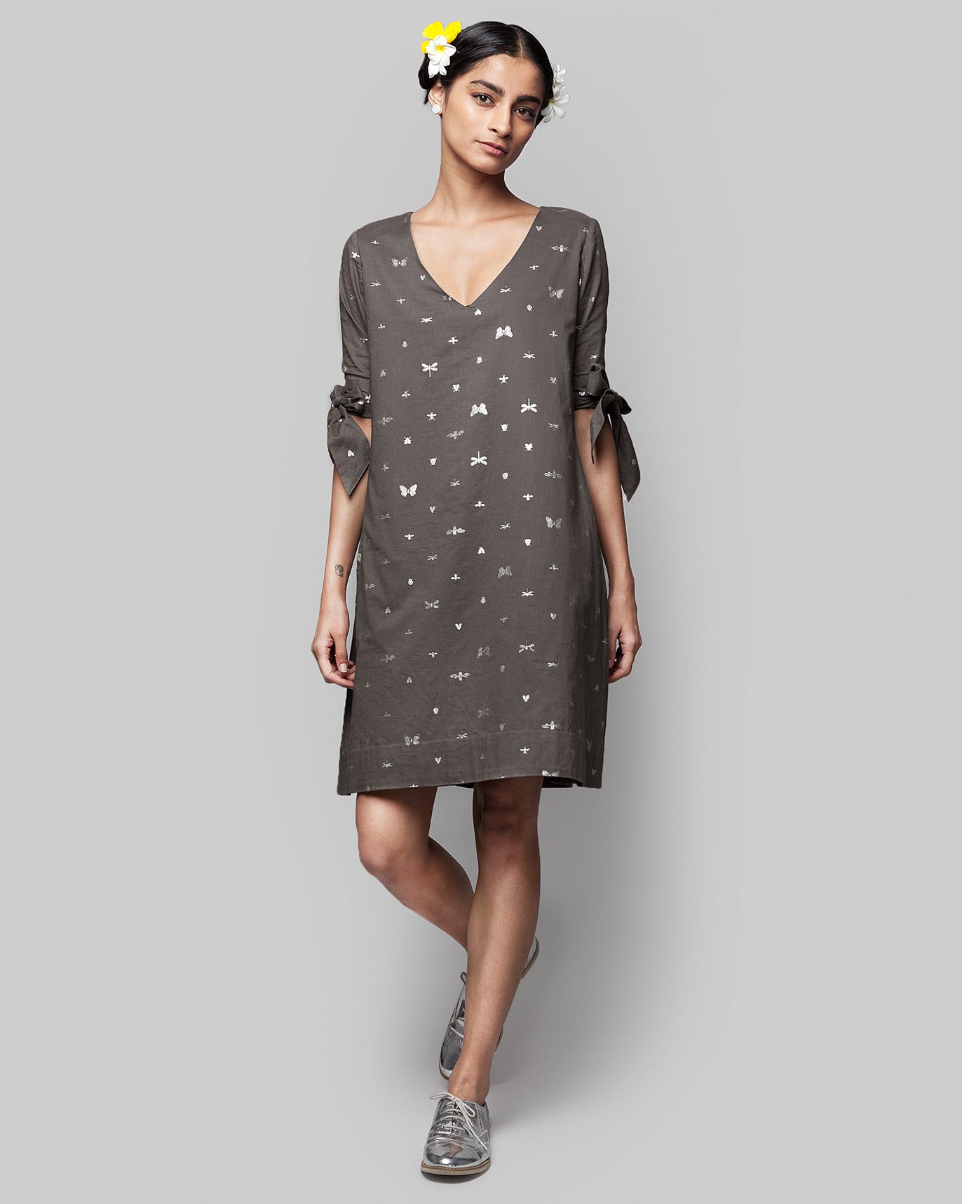 Beetle A-line Dress