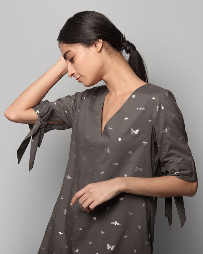 Beetle A-line Dress