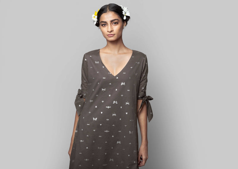 Beetle A-line Dress