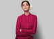Adri Mandarin Top - Berry
