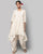 Mizar Chanderi Overlay - Ivory