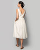 Ashwani Chanderi Dress - Ivory
