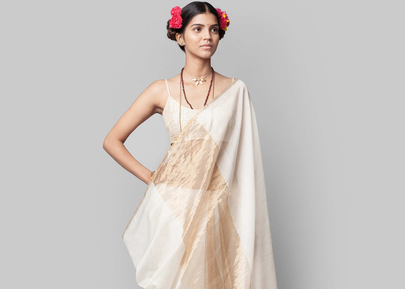 Azar Chanderi Sari