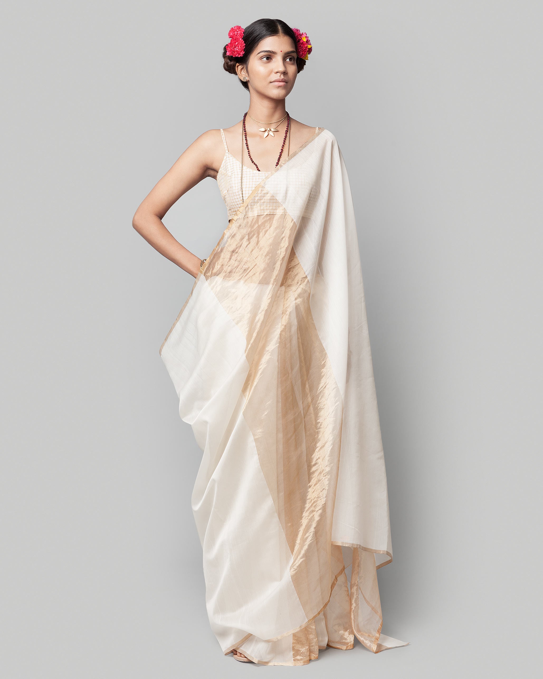 Azar Chanderi Sari
