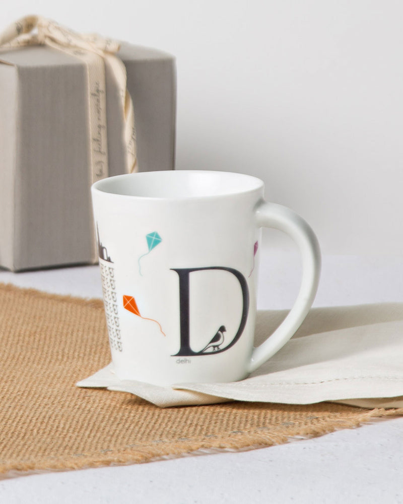 Alphabet D Mug