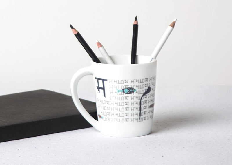 Alphabet M Mug