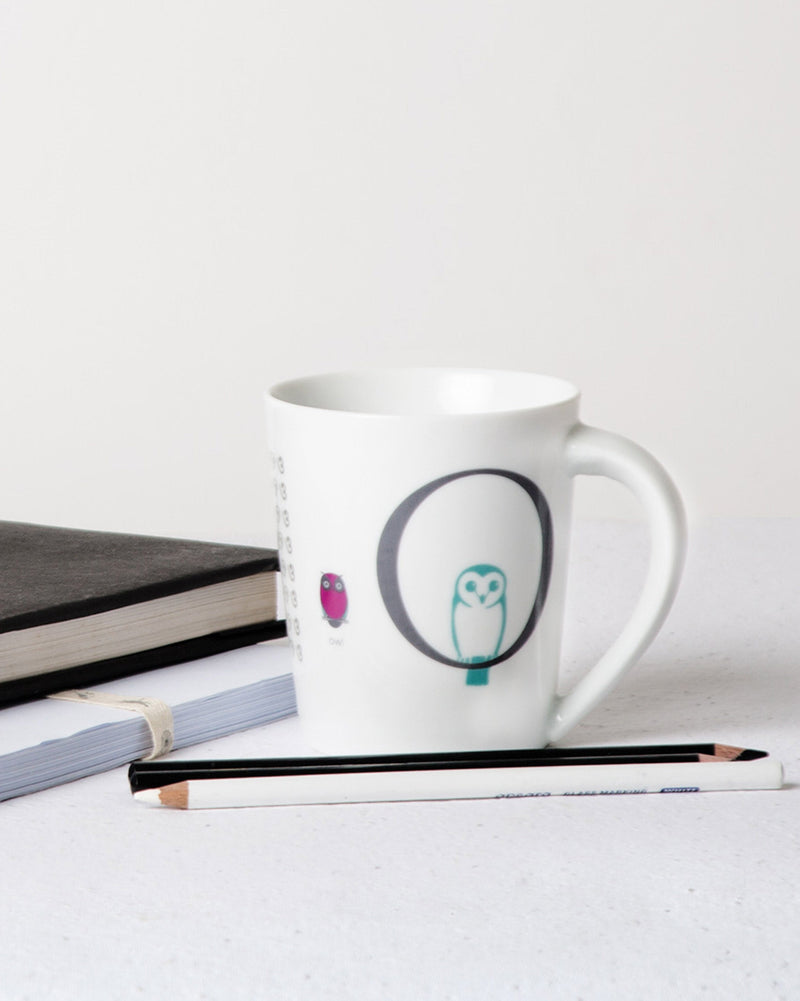 Alphabet O Mug