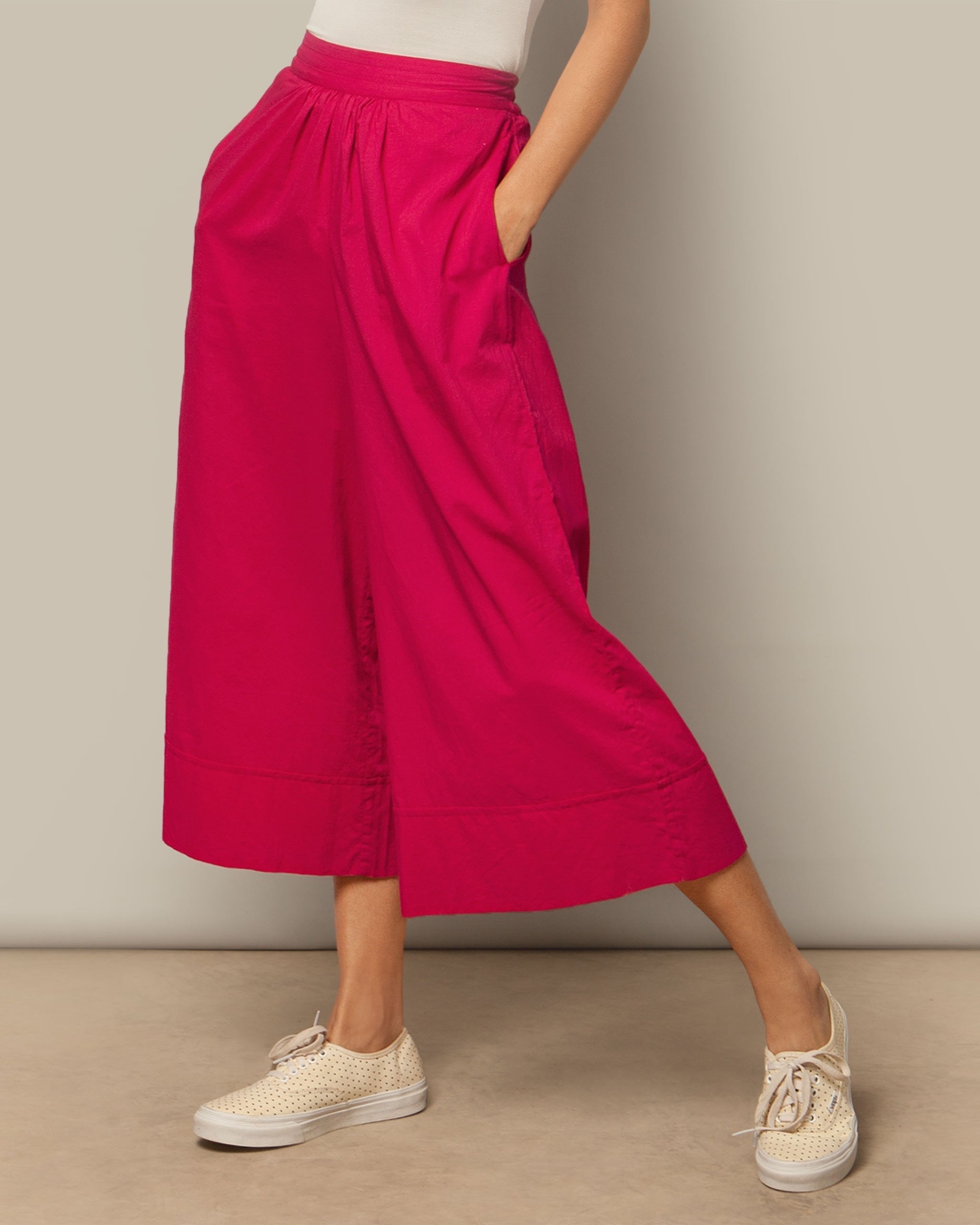 Easy Culottes - Fuchsia