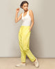 Overlap Trousers - Yellow