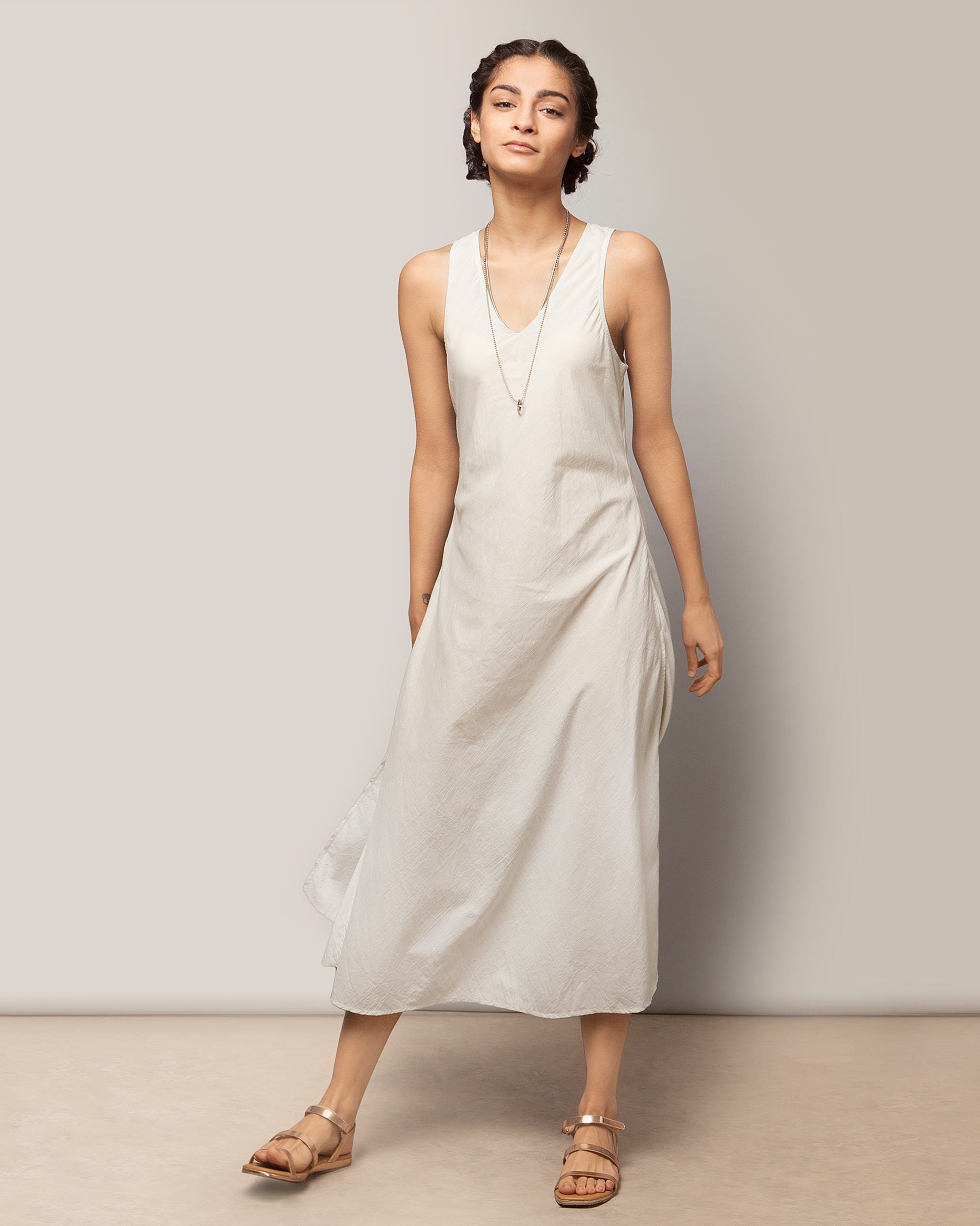 Layer Tunic - Soft Grey